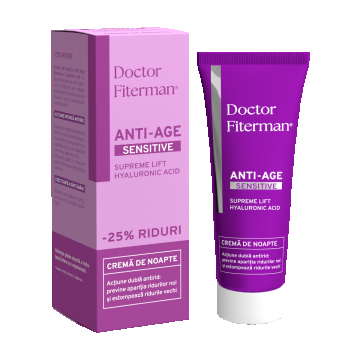 Crema de noapte Anti-Age Supreme Lift Sensitive, 50ml, Doctor Fiterman
