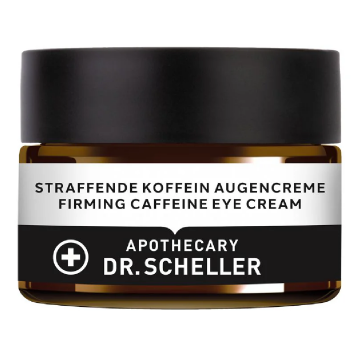 Crema de ochi pentru fermitate cu cafeina, 15 ml, Dr. Scheller