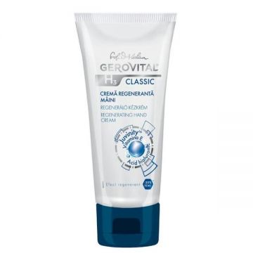 Crema Regeneranta Maini - Gerovital H3 Classic Nourishing Anti-Wrinkle Cream, 100 ml