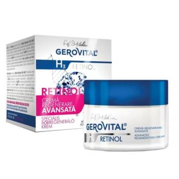 Crema Regenerare Avansata - Gerovital H3 Retinol Advanced Regenerating Cream, 50 ml