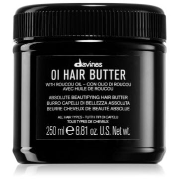 Davines OI Hair Butter Unt puternic hranitor pentru par indisciplinat