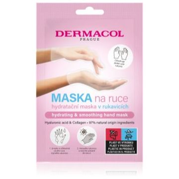 Dermacol Hand Mask Hydrating & Smoothing mănuși cu efect de hidratare