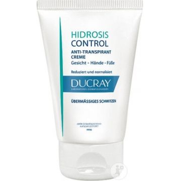 Ducray Hidrosis Control crema anti-persiranta maini si picioare 50 ml