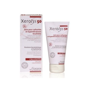 Emulsie keratolitica si hidratanta Xerolys 50, 40ml, Lab Lysaskin