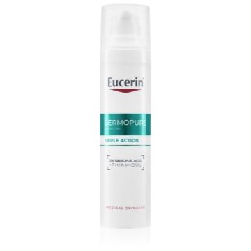 Eucerin DermoPure Clinical Triple Action fluid impotriva imperfectiunilor pielii cauzate de acnee