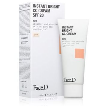 Face D Instant Bright crema CC hidratanta SPF 20