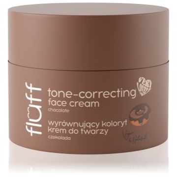 Fluff Chocolate cremă hidratantă de zi, pentru uniformizarea nuanței tenului