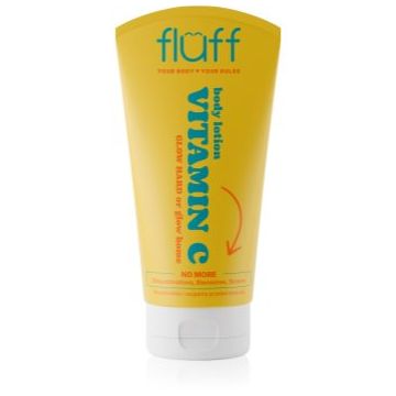 Fluff Vitamin C loțiune de corp iluminatoare cu vitamina C