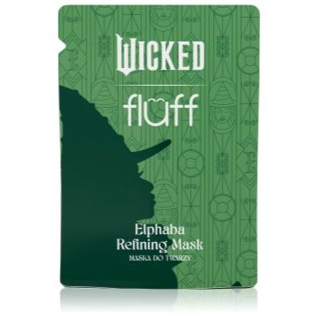 Fluff Wicked Elphaba Refining Mask mască textilă facială de unică folosință