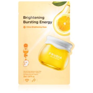 Frudia Citrus mască textilă iluminatoare