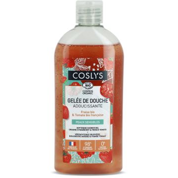 Gel de dus bio calmant cu Capsuni si Rosii, 250ml, Coslys