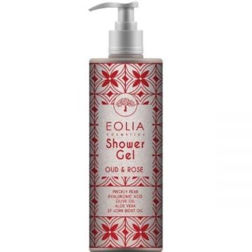 Gel de Dus cu Oud si Trandafir - Eolia Cosmetics Shower Gel Oud & Rose, 250 ml