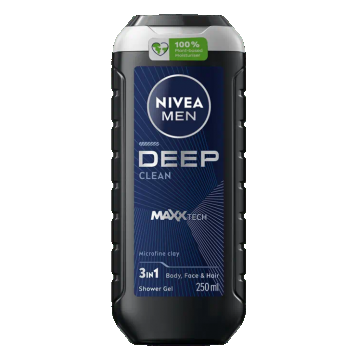 Gel de dus Deep, 250ml, Nivea