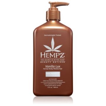 HEMPZ Vanilla Lux lapte de corp