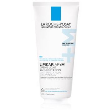 La Roche-Posay Lipikar AP+M Light Cream crema pentru refacerea lipidelor pentru piele uscata spre atopica