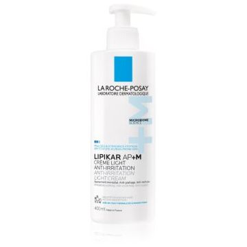 La Roche-Posay Lipikar AP+M Light Cream crema pentru refacerea lipidelor pentru piele uscata spre atopica