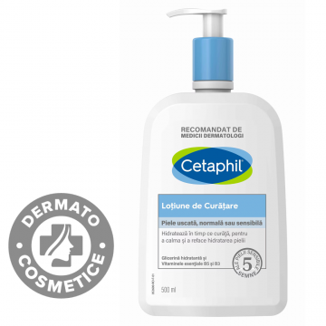 Lotiune de curatare, 500ml, Cetaphil