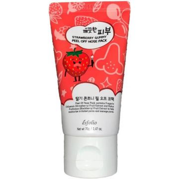 Masca pentru nas cu aroma de capsuni, 70ml, Esfolio