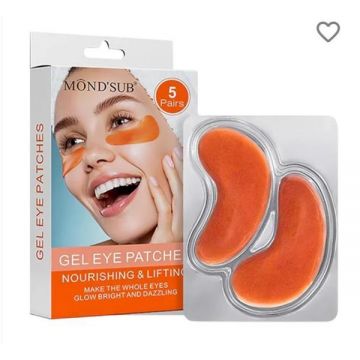Patch-uri pentru ochi Mond'Sub, gel, hrănitoare și cu efect de lifting, Nourishing and Lifting, 5 perechi