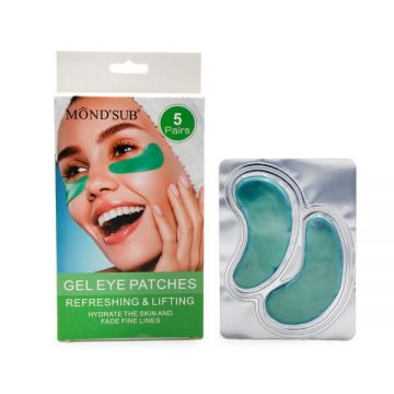 Patch-uri pentru ochi Mond'Sub, gel, revigorante și lifting, Refreshing and Lifting, 5 perechi