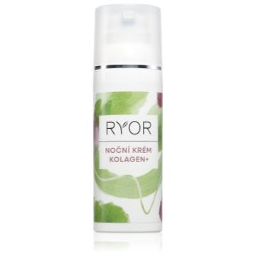 RYOR Kolagen+ crema de noapte pentru stimularea secreției de colagen