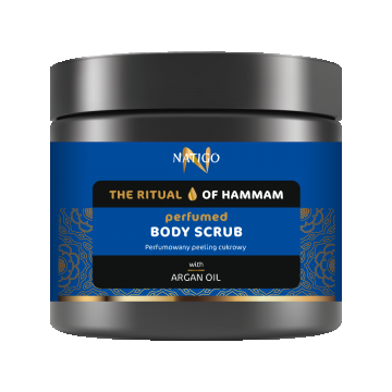 Scrub corporal cu ulei de argan The Ritual Of Hammam, 650g, Natigo