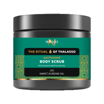 Scrub corporal cu ulei de migdale The Ritual Of Thalasso, 650g, Natigo