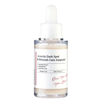 Ser pentru fata cu acerola impotriva petelor si imperfectiunilor, 30ml, Raviel