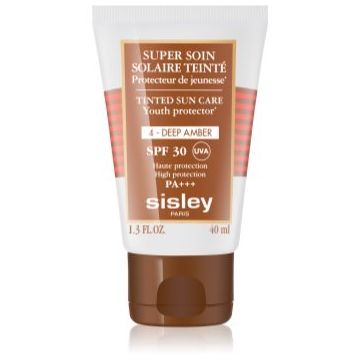 Sisley Super Soin Solaire Teinté crema de fata cu efect de protectie SPF 30