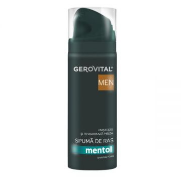 Spuma de Ras Mentol - Gerovital Men, 200 ml