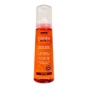 Spuma pentru incretirea parului Wave Whip Style, 248ml, Cantu