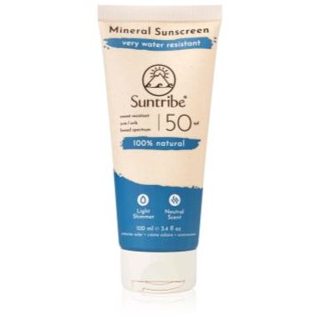 Suntribe Mineral Sunscreen crema de fata cu minerale pentru protectie SPF 50