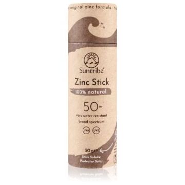 Suntribe Sports Zinc Stick baton de protecție minerală pe zonele sensibile SPF 50