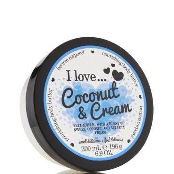 Unt de corp Coconut Cream Originals, 200ml, I Love Cosmetics