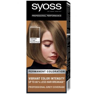 Vopsea de par permanenta Pantone 6-66 Roasted Pecan, 115ml, Syoss