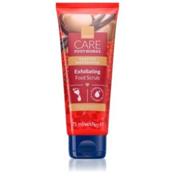 Avon Care Toasted Macadamia peeling exfoliant pentru picioare