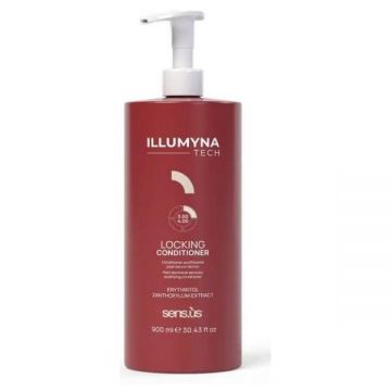 Balsam Acidifiant Sensus Illumyna Tech Locking - Protecție și Hidratare Păr, 900 ml