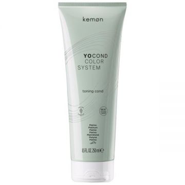 Balsam Nuantator - Kemon Yo Cond Color System Toning Cond Platinum, 250 ml