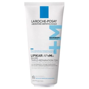 Balsam triplu reparator Lipikar Baume AP+Max, 200ml, La Roche-Posay