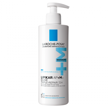 Balsam triplu reparator Lipikar Baume AP+Max, 400ml, La Roche-Posay
