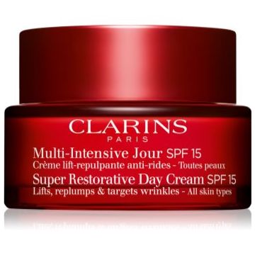 Clarins Super Restorative Day Cream SPF 15 crema de zi de intinerire SPF 15