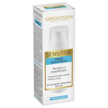 Crema anti-acneica Sensitive, 50ml, Gerocossen
