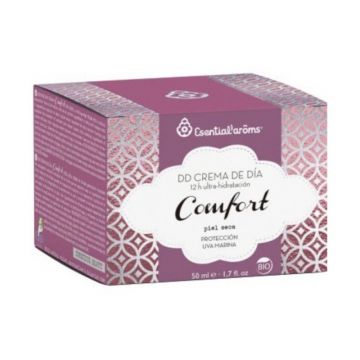 Crema Bio Hidratanta de Zi pentru Piele Uscata Esentialaroms Confort, 50 ml