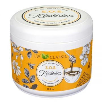 Crema cu 5% Uree pentru Maini - CCLaboratory UW Classic S.O.S. Kezkrem, 500 ml