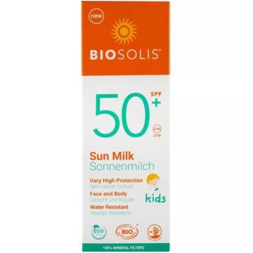 Crema cu Protectie Solara pentru Copii, Spf 50+ 100 ml, Biosolis