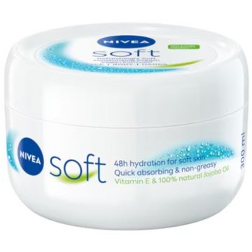 Crema de Corp Nivea Soft, 300 ml