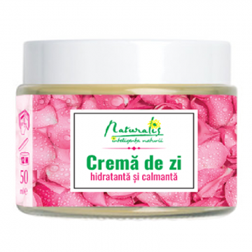 Crema de zi hidratanta si calmanta, 50 ml, Naturalis