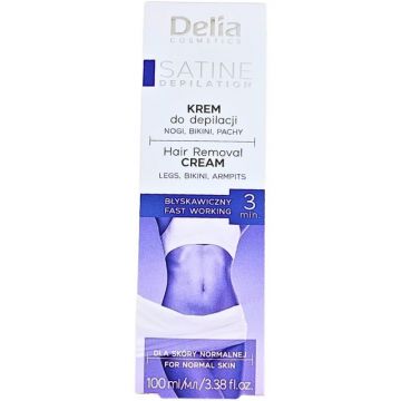 Crema Depilatoare Satine 3 Min Fast Working, 100 ml