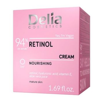 Crema Fata Nutritiva Delia, Retinol, 50 ml