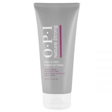 Crema hidratanta pentru maini si picioare, OPI Nature Strong Moisture Mission&nbsp;Hand & Foot Cream, 100ml